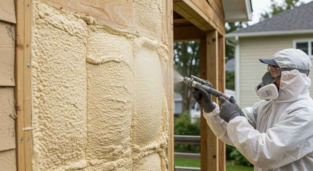 spray foam insulation